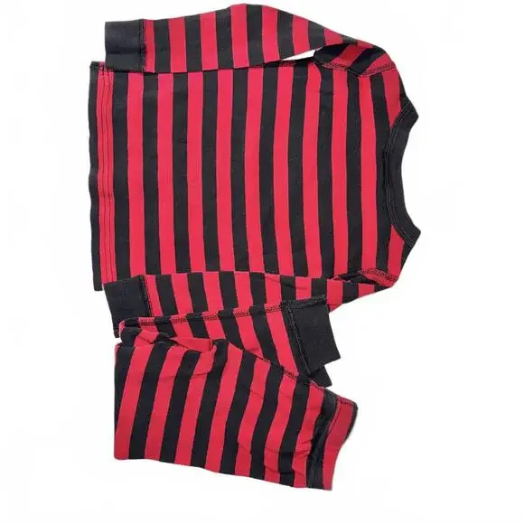 The Incredibles Kids' Pajama Set Red and Black Striped - Picture 8 of 9
